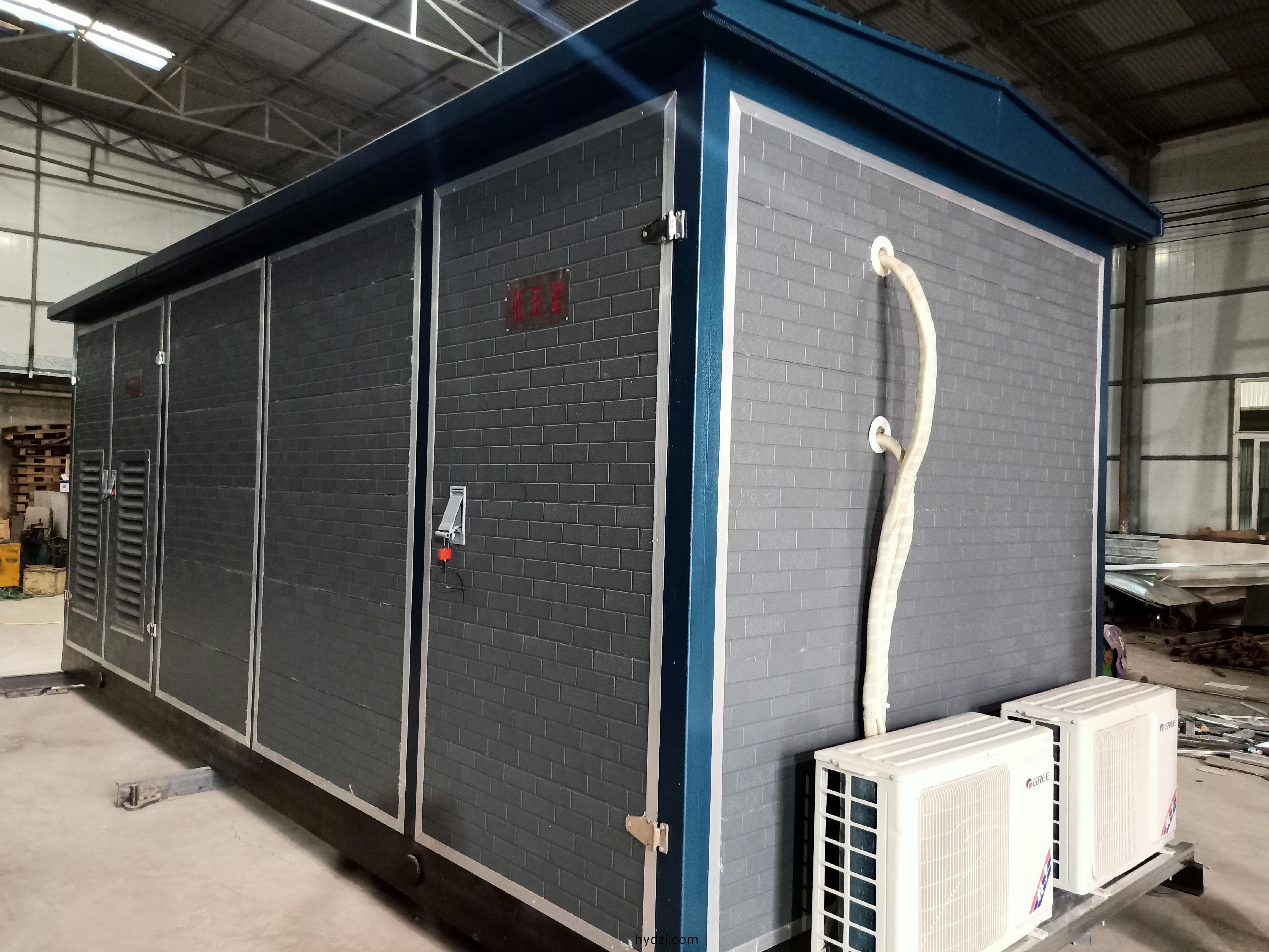 箱變已組裝好，可以交貨了