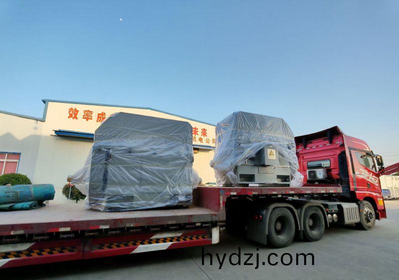 2檯YKK高壓電機髮貨